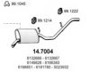 ASSO 14.7004 End Silencer